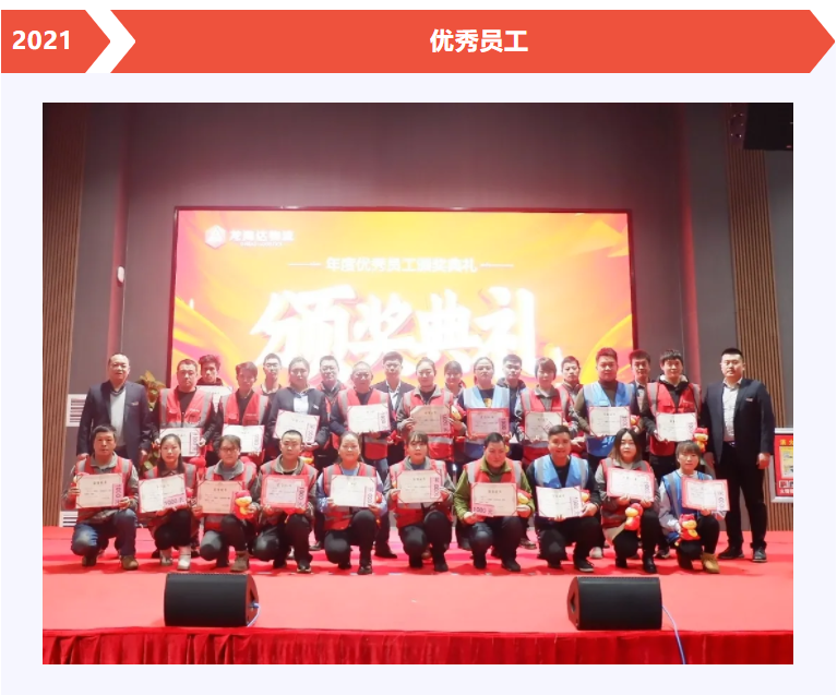 凯发K8天生赢家一触即发物流年度优秀员工颁奖典礼