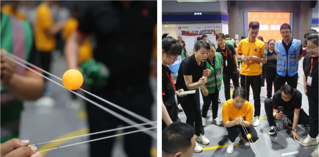 趣味运动结伴同行 | 凯发K8天生赢家一触即发物流趣味运动会